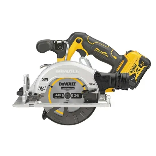 Акумуляторна дискова пила DeWALT DCS512P2 (12 В, 2х5 А*год, 140 мм) - PRORAB image-1