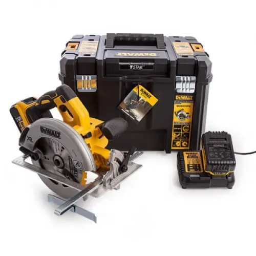 Акумуляторна дискова пила DeWALT DCS570P2 (18 В, 2х5 А*год, 184 мм) - PRORAB