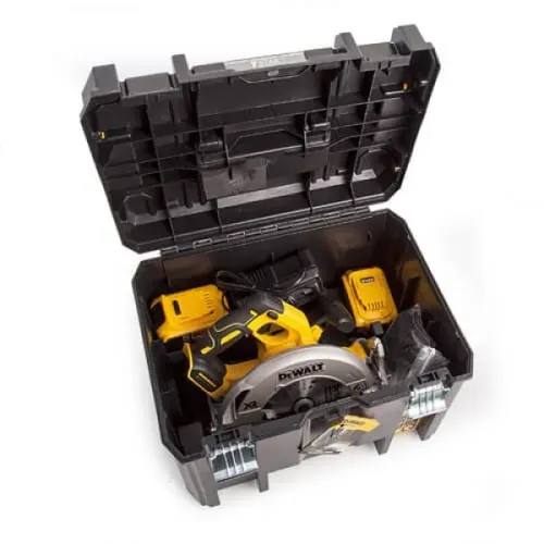 Акумуляторна дискова пила DeWALT DCS570P2 (18 В, 2х5 А*год, 184 мм) - PRORAB image-3