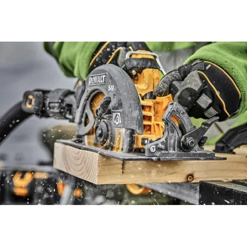 Акумуляторна циркулярна пила DeWALT DCS578X2 (2х54 В, 3 А*год, 190 мм) - PRORAB image-4