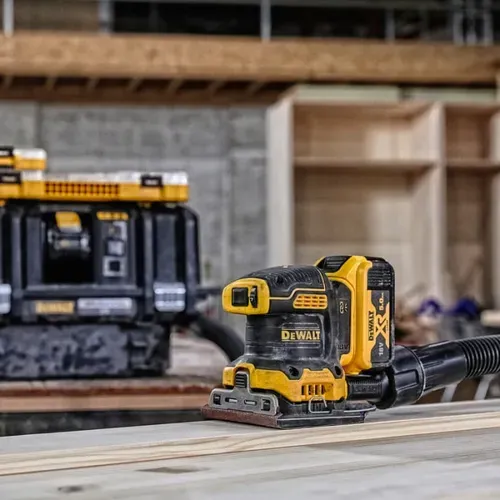 Акумуляторна вібраційна шліфмашина DeWALT DCW200NT (18 В, без АКБ, 115х108 мм) - PRORAB image-8