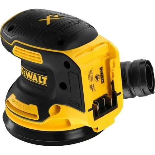 Акумуляторна ексцентрикова шліфмашина DeWALT DCW210N (18 В, без АКБ, 125 мм) - PRORAB image-1