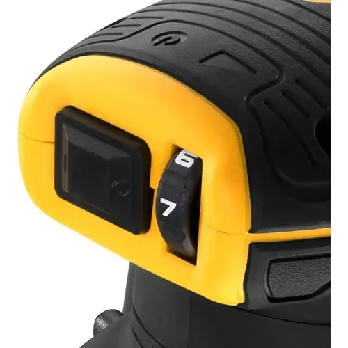 Акумуляторна ексцентрикова шліфмашина DeWALT DCW210N (18 В, без АКБ, 125 мм) - PRORAB image-4