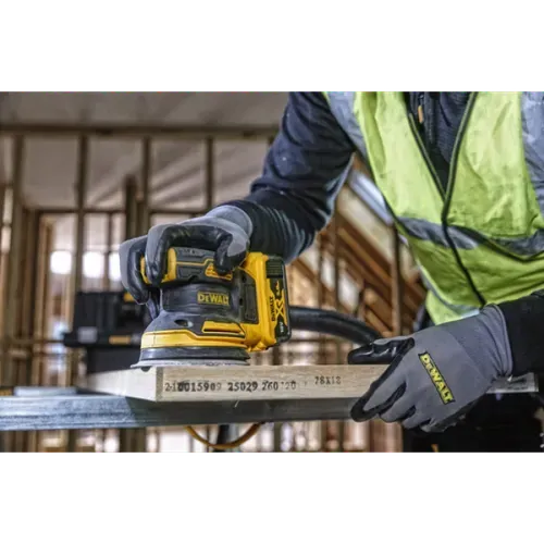 Акумуляторна ексцентрикова шліфмашина DeWALT DCW210N (18 В, без АКБ, 125 мм) - PRORAB image-6