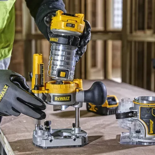 Акумуляторний кромковий фрезер DeWALT DCW604NT (18 В, без АКБ) - PRORAB image-6