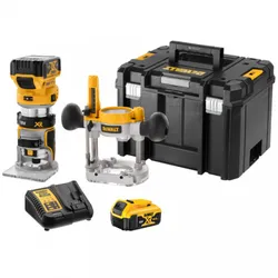 Акумуляторний кромковий фрезер DeWALT DCW604P2 (2х18 В, 5 А*год) - PRORAB image-4