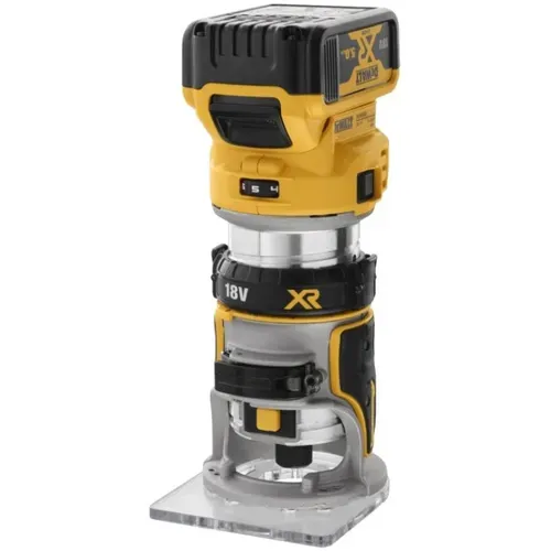 Акумуляторний кромковий фрезер DeWALT DCW604P2 (2х18 В, 5 А*год) - PRORAB image-1