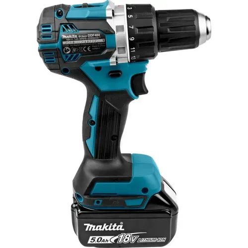 Акумуляторний шуруповерт Makita DDF484RTE (18 В, 2х5 А*год, 54 Н*м) - PRORAB image-4