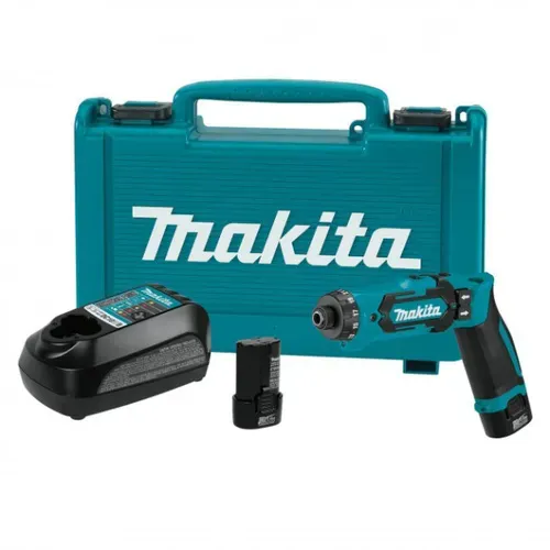 Акумуляторний шуруповерт Makita DF012DSE (2х7.2 В, 1.5 А*год) - PRORAB