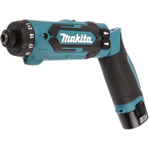 Акумуляторний шуруповерт Makita DF012DSE (2х7.2 В, 1.5 А*год) - PRORAB image-1