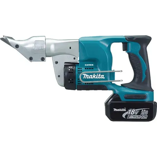 Акумуляторні ножиці по металу Makita DJS130RFE (18 В, 2х3 А*год) - PRORAB image-1