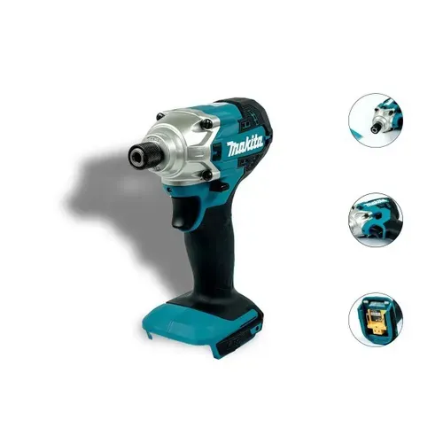 Акумуляторний ударний гайковерт Makita DTD156Z (18 В, без АКБ, 155 Н*м) - PRORAB image-1