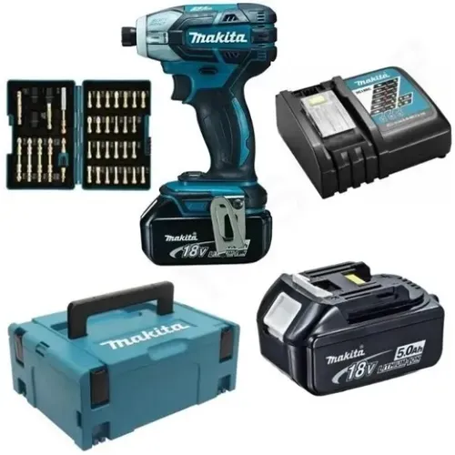 Акумуляторний ударний гвинтоверт Makita DTS141RTJ1 (18 В, 2х5 А*год, 40 Н*м) - PRORAB