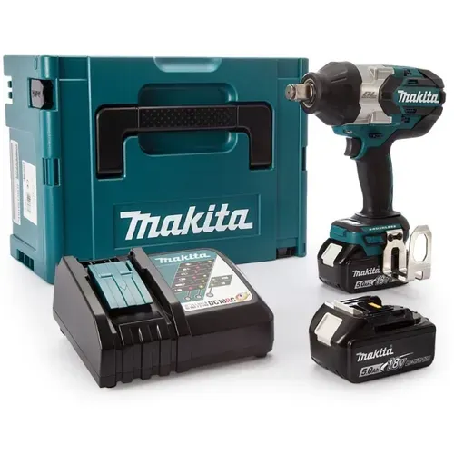 Акумуляторний гайковерт Makita DTW1001RTJ (18 В, 2х5 А*год, 1050 Н*м) - PRORAB