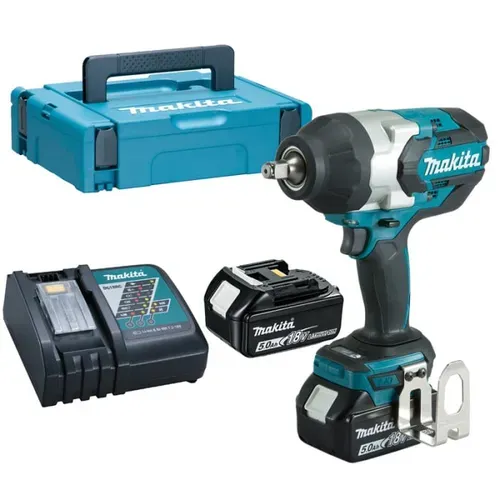 Гайковерт акумуляторний Makita DTW1002RTJ (18 В, 5 А*год, 1000 Н*м) - PRORAB