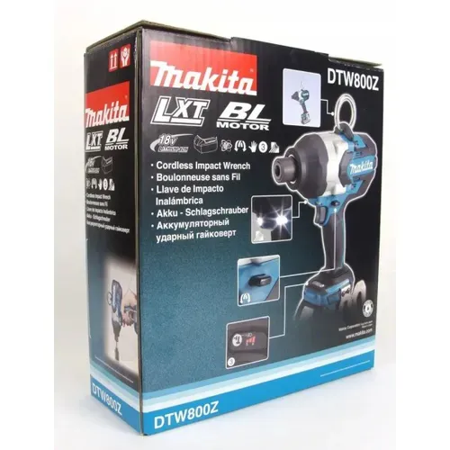 Акумуляторний гайковерт Makita DTW800Z (18 В, без АКБ, 800 Н*м) - PRORAB image-6