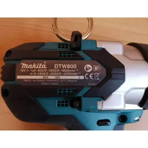 Акумуляторний гайковерт Makita DTW800Z (18 В, без АКБ, 800 Н*м) - PRORAB image-9