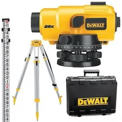 Оптичний нівелір DeWALT DW096PK (26-кратний, 100 м) - PRORAB image-7