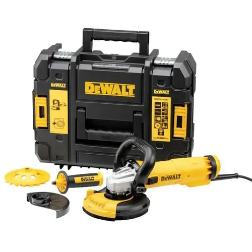 Кутова шліфмашина DeWALT DWE4217KT (1.2 кВт, 125 мм) - PRORAB