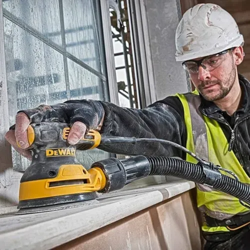 Ексцентрикова шліфмашина DeWALT DWE6423 (0.28 кВт, 125 мм) - PRORAB image-5