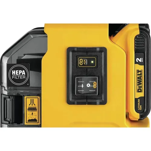 Акумуляторний пилосос DeWALT DWH161D1 (18 В, 2 А*год, 0.21 л) - PRORAB image-4