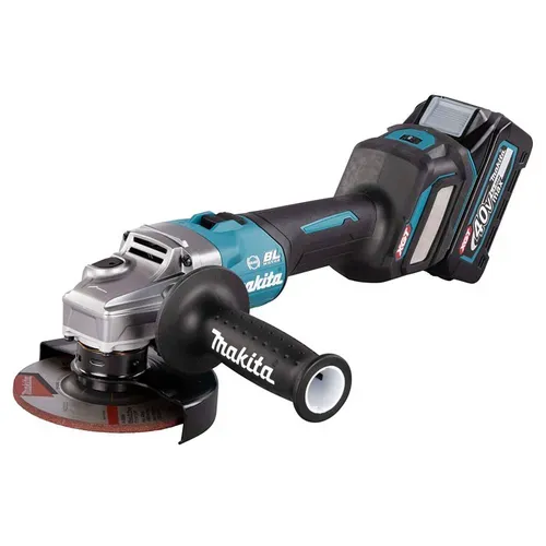 Акумуляторна кутова шліфмашина Makita GA023GM201 (36 В, 2х4 А*год, 125 мм) - PRORAB image-1