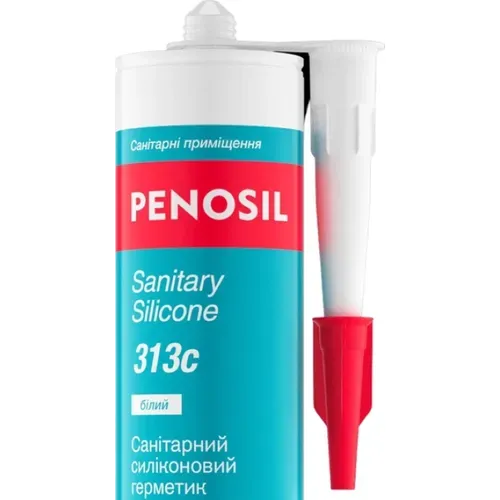 Герметик силіконовий Penosil Sanitary Silicone (310 мл, прозорий) (H4792) - PRORAB image-1