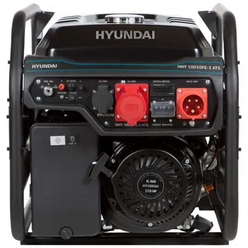 Бензиновий генератор Hyundai HHY 10050FE-3 ATS (8 кВт, ~ 3ф, 400 В) - PRORAB
