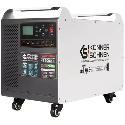 Електростанція портативна Konner & Sohnen KS 3000PS (3 кВт) - PRORAB