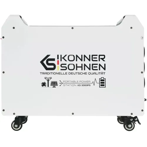 Електростанція портативна Konner & Sohnen KS 3000PS (3 кВт) - PRORAB image-7