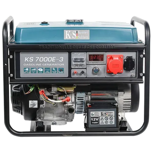 Трифазний бензиновий генератор Konner & Sohnen KS 7000E-3 (5 кВт, 3ф~) - PRORAB image-5