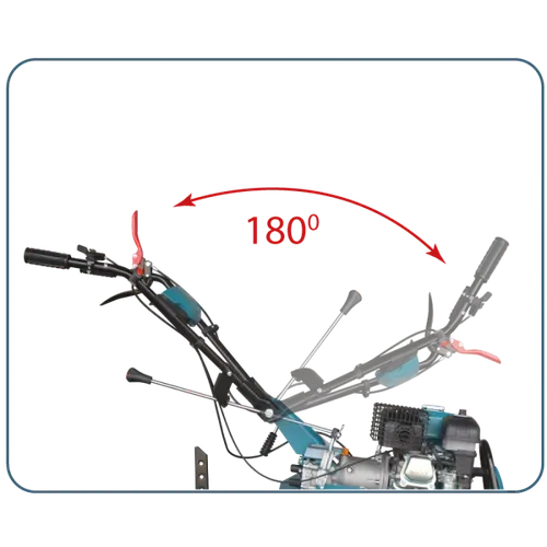 Бензиновий мотоблок Konner & Sohnen KS 9HP-1350G-3 (400) (9 к.с.) - PRORAB image-11