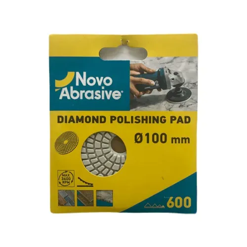 Алмазний полірувальний круг NovoAbrasive (100 мм, P600) (NADP100600) - PRORAB image-1