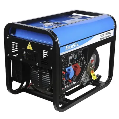 Дизельний генератор EnerSol SKD-10EBAU (10 кВт, ~3ф, 400 В, є вихід під ATS) - PRORAB