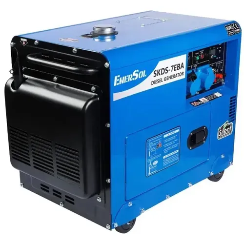 Дизельний генератор EnerSol SKDS-7EBA (6.5 кВт, є вихід під ATS) - PRORAB image-1