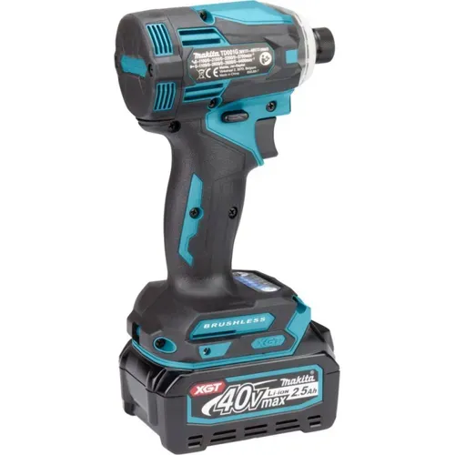 Акумуляторний ударний гайковерт Makita TD001GM201 (40 В, 2х4 А*год, 220 Н*м) - PRORAB image-10