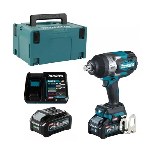 Акумуляторний гайковерт Makita TW001GM201 (40 В, 2х4 А*год, 2050 Н*м) - PRORAB