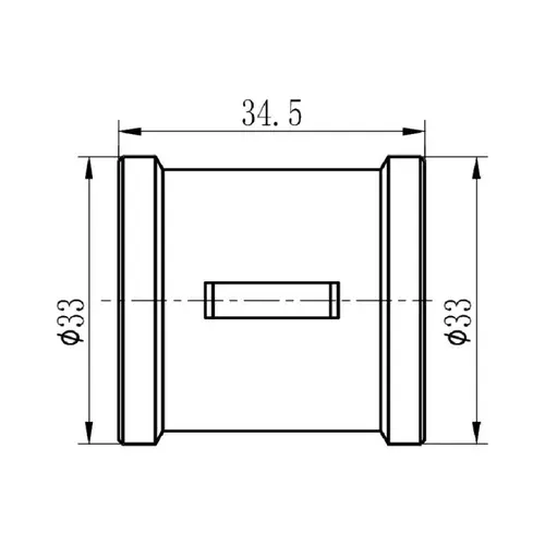 Муфта SD Forte 3/4" ВВ хром  SF356H20 - PRORAB image-2