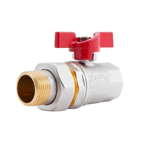 Кран шаровой "Американка" SD Plus прямой 3/4" ВН SD220W20 - PRORAB