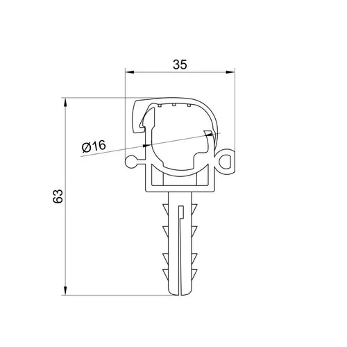 Крепеж SD Plus 16 SD09916 - PRORAB image-1