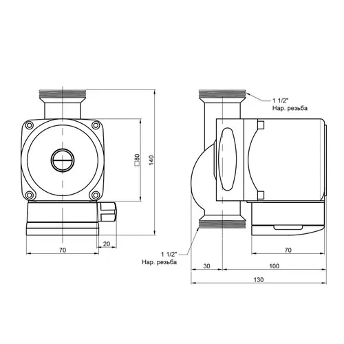 Насос Grundfos Icma 25/40 №P320 - PRORAB image-1