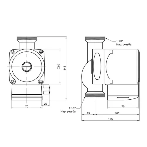 Насос Grundfos Icma 25/60 №P321 - PRORAB image-1