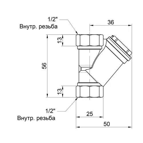 Фильтр SD Plus 1/2" SD124W15 - PRORAB image-1