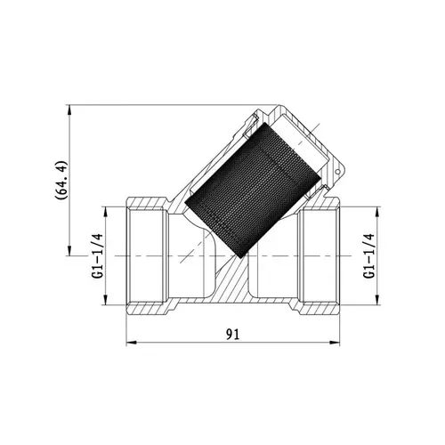 Фильтр SD Forte 1" 1/4 для воды SF124W32 - PRORAB image-1