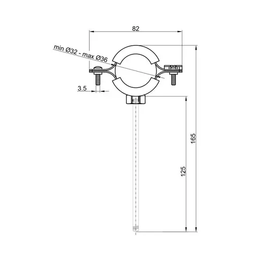 Хомут SD Plus 1" SD10025 - PRORAB image-1