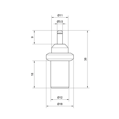 Термоэлемент Icma для антиконденсационного клапана 55⁰C №5840 - PRORAB image-2