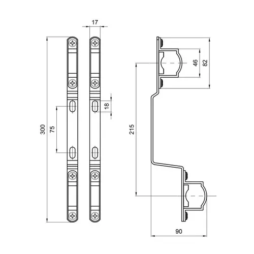 Крепление для коллектора SD Plus 1'' SD342 - PRORAB image-1