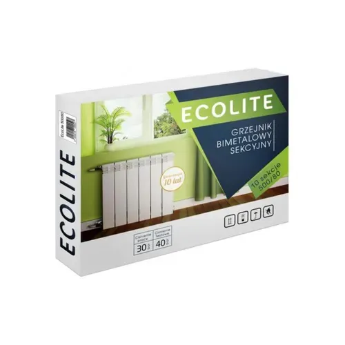 Радиатор биметаллический EcoLite 500/80 - PRORAB image-2