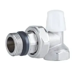 Кран радиаторный Icma 3/4" с антипротечкой угловой без ручки №805+940 - PRORAB image-8