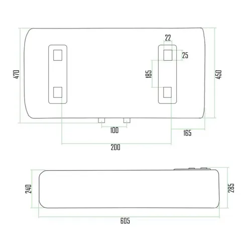 Водонагреватель Thermo Alliance 30 л, мокрый ТЭН 2 кВт (0,8+1,2) (DDT30H20GPD) - PRORAB image-1